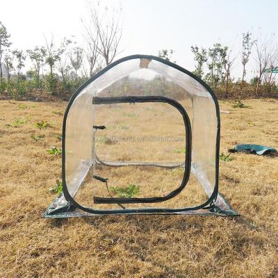 China High Quality Easily Assembled PVC Mini Pop-Up Plant Grow Tent Green House For Small Plants Garden Greenhouse for sale