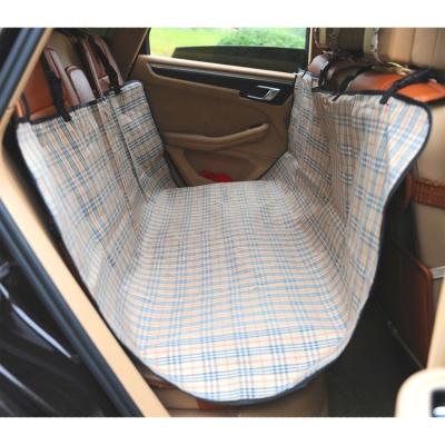 China Large Dog Car Seat Cover Pet Cover Removable Backseat Cover for sale