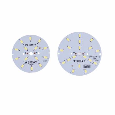 China 220v 3w 5730 ac smd linear led panel pcb header 60*60*1.5 for sale