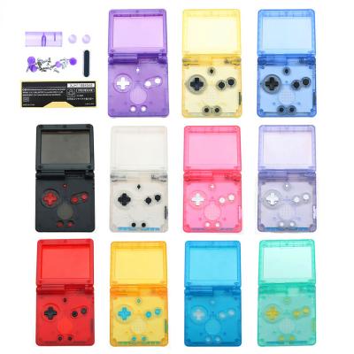 China Plastic Clear Replacement Housing PS Advance Shell Cover Replacement For Gameboy For GBA PS Console Snare for sale