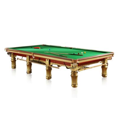 China Cheap factory real pokect solid wood snooker billiard table leather manufacture hot sale for sale