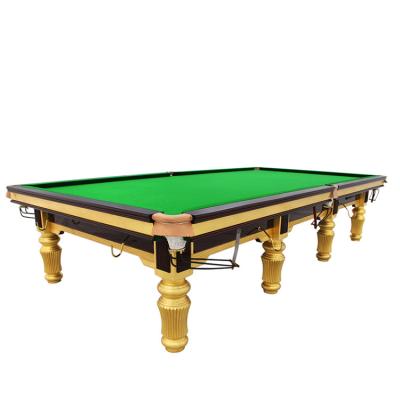 China Entertainment and leisure professional adult commercial snooker club real leather pokect bar indoor pool table for sale for sale