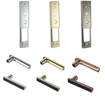 China Contemporary Zamak Door Zamak Anti Corrosion Rust Door Back Lock Case Zinc Alloy Heavy Duty Die Casting Lock Material for sale