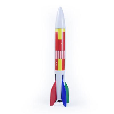 China Promotional Extra Big Rocket Shaped Pen Customize Promotional Gift Unique Multi Color Change Pen For Festival Gifts for sale