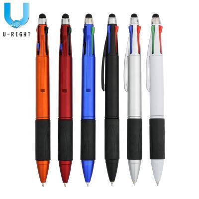 China Promotional Pen Promotional Low Price Excellent Design Luxury Pen Plastic Tricolor Stylus For Promotion for sale