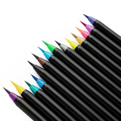 China Plastic Watercolor Marker Pen with Brush for Company K-SC800 for sale