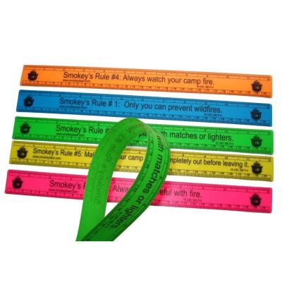 China 30cm Plastic Plastic Soft Ruler for sale