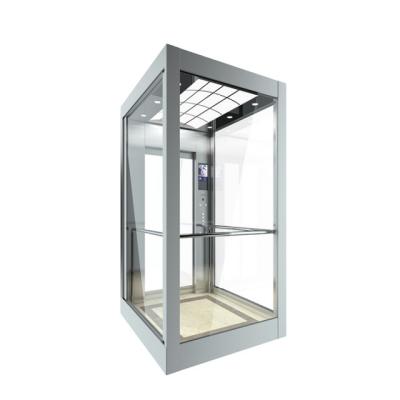 China Villa Residential Glass Home Villa Elevator Lift Small Elevator For Home Passenger Elevators for sale