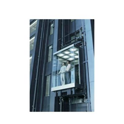 China Factory Newest Stainless Steel Glass Lift Panoramic Glass Elevator With Great Price for sale