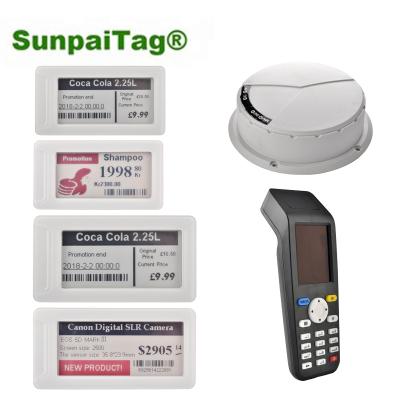 China Electronic Barcode Sunpaitag E-ink Display Price Tag ESLs Shelf Label Demo Kit for sale