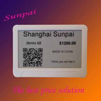 China SUNPAI Electronic Barcode Retail Shelf Display Label Demo Kit for sale