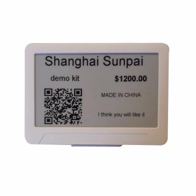 China Selected 90% People Supermarket Electronic Digital Shelf Labels SUNPAITAG Barcode for sale