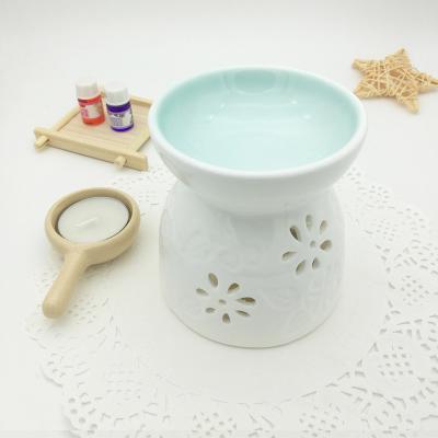 China Wholesale AROMATIC Candle Aromatherapy Oil Burner Gasoline Oil Furnace Fashion Home Decor Aromatherapy Burner Ceramic for sale