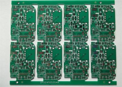 China White Silkscreen Double Sided PCB with green Solder Mask HASL with UL for Radio for sale