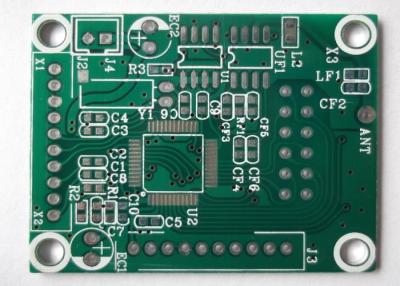 China Green Solder Mask UL Double Sided PCB with White Silkscreen HASL Finished for sale