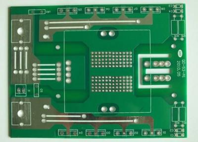 China 1.6mm 2oz FR4 Prototype PCB Board Lead Free HASL High Current PCB Green Solder Mask for sale