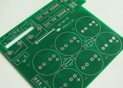 China 1.6mm Doulbe Sided Prototype PCB Board White Silkscreen Green Solder Mask for sale