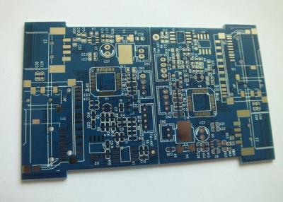 China Blue Solder Mask DIP Prototype PCB Board HASL HAL with UL and RoHs for sale