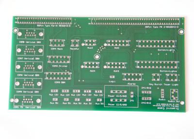 China HAL HASL Lead Free Double Sided PCB Green Solder Mask with UL Certificate for sale