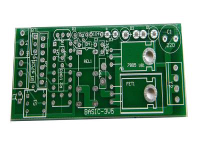 China Green Solder Mask HAL HASL Double Sided PCB White Silkscreen with UL and RoHs for sale