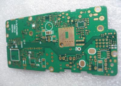 China 1.6 mm ENIG Immersion Gold Double Sided PCB Green Solder Mask for Radio for sale