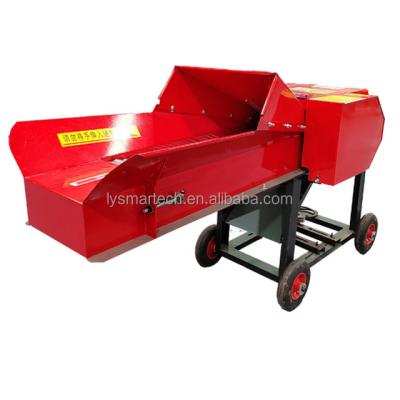 China Eco-friendly Cow Sheep Paddy Straw Cutter Hay Corn Corn Corn Silage Wheat Stalk Cutter Machine For Animal Feed Feed Crusher Chaff Cutter for sale