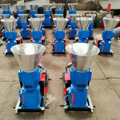 China Small Biomass Pellet Low Price Wood Pellet Fuel Production Making Machine / Small Wood Pellet Machine Price For Sale for sale