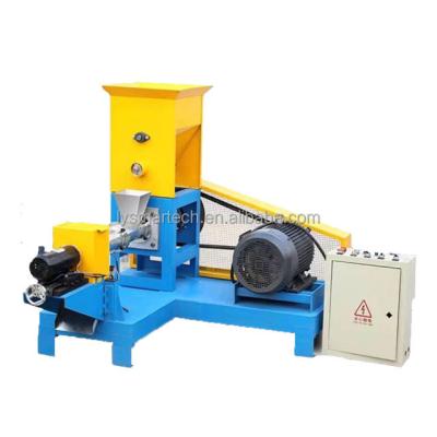 China Long Maintenance Time Fish Food Making Extruder Machine / Floating Fish Food Pellet Processing for sale