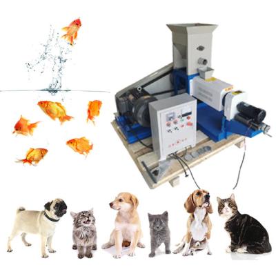 China High Efficiency Easy Operation Pet Feed Extruder Fish Flake Food Fish Feed Pelletizer Animal Food Making Machine for sale