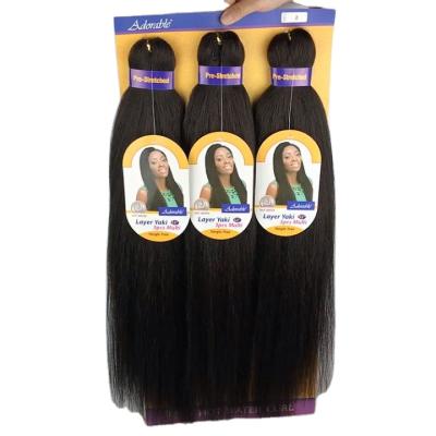 China High Quality With Moderate Price 100% Hot Selling Pre-Stretched Wholesale Yaki Braiding Hair EZ Braid for sale