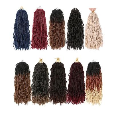 China Cheap Bobbi Boss Nu Locs Crochet Braids High Temperature Synthetic Fiber Hair Braids African Roots Collection Janet Long NU Locs 18 22 30 36 inch for sale