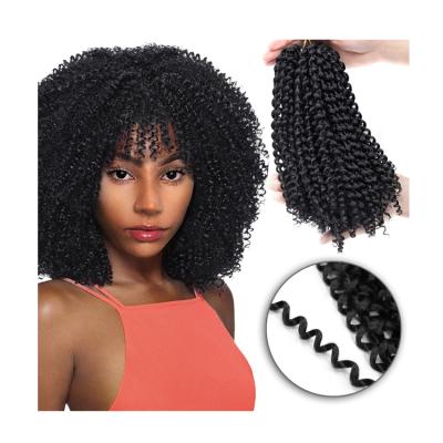 China High Temperature Synthetic Hair Synthetic Fiber Braids Curly Hair , Faux Locs Twist Hair Dreadlock Hair 95g for sale