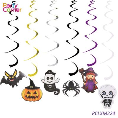 China Indoor Halloween Party Decoration Halloween Swirl Decorations PCLXM224 for sale