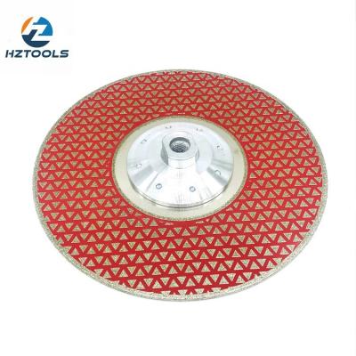 Chine Marble Cutting and Diamond Disc PE Grinding Clad Diamond Saw Blade for Cutting Ti-Coated Saw Marble SAW BLADE à vendre