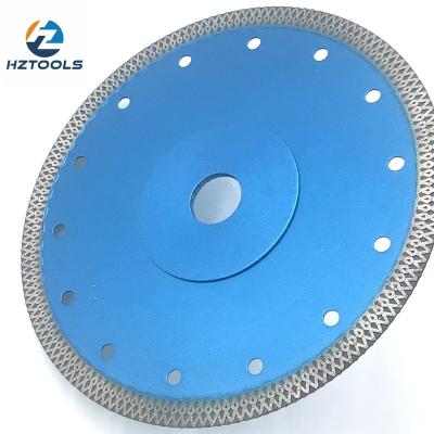 China High End Quality Tile Tiling Tool 7inch 180mm Turbo Mesh Tile Diamond Saw Blade, Diamond Disc For Cutting Porcelain Ceramic Tile. for sale