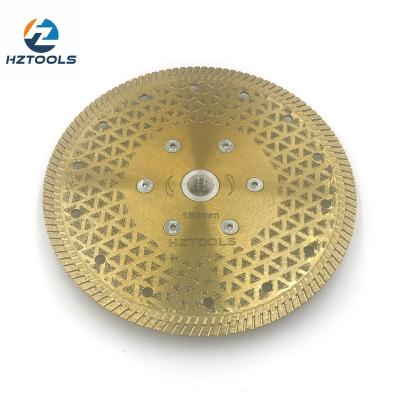 중국 180mm 7inch M14 Flange Marble Grinding and Cutting Electroplated Marble Diamond Saw Blade, Diamond Clad Marble Grinding and Cutting Disc. 판매용