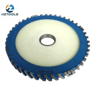 China Marble.Granite steel and silent type diamond calibration milling wheels for granite, marble, quartz, etc. in stone. Te koop