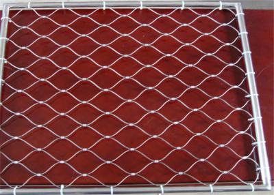 Китай Flexible Cable Stainless Steel Aviary Wire Netting  knotted And Ferruled продается