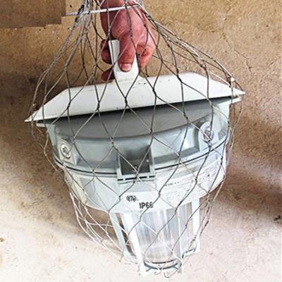 China Stainless Steel Safety Net Crane Floodlights Fall Protection Cable Rope Safety Net for sale