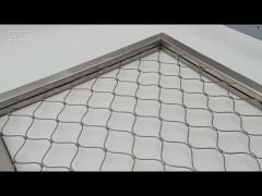 Stainless Steel Snap Fastener Rope Net
