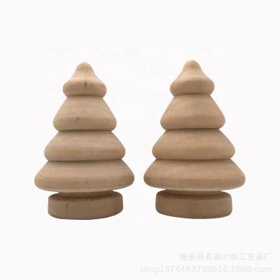 China Christmas Decor Christmas Tree Decoration Solid Wood Christmas Doll Toy for sale