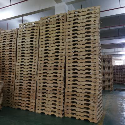 China EPAL EURO Wood Pallet Standards 4 Ways Single Faced Entry Type With High Quality Wood Pallets for sale