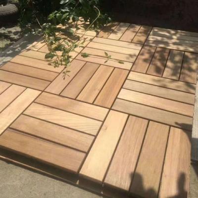 China Traditional MY HINOKI-- Japanese hinoki DIY wooden deck tiles flooring indoor or outdoor wooden flooring decking tiles for sale