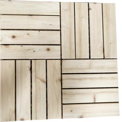 China Farmhouse MY HINOKI-- Wooden DIY Japanese Hinoki Flooring Indoor or Outdoor Flooring Decking Tiles for sale