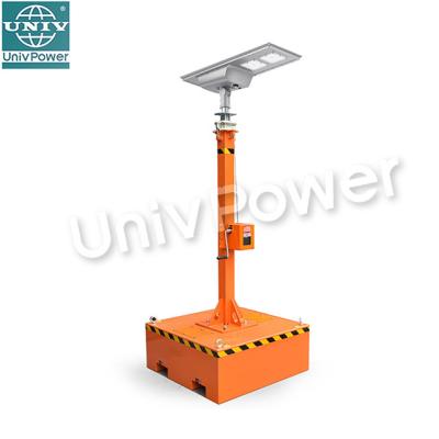 China Solar Street Light Australia Popular Mobile Telescopic Antenna Mast With Base for sale