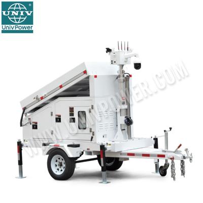 China NIGHT VISION mobile security camera solar trailer with good price for sale