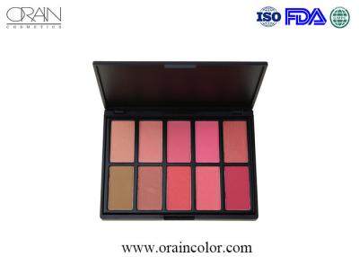 China Waterproof  private label blusher palette Multi-Colored OEM for sale