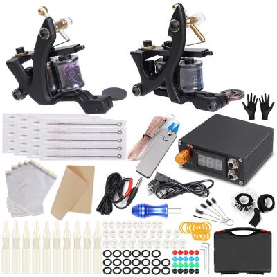 China Wholesale Manufacturer Oem Professional 3d Body Art Permanent Rotary Tattoo Gun Accessories Tool Kit Permanent Rotary Tattoo Machine Kit for sale