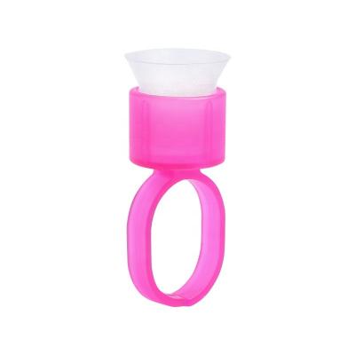 China Permanent Tattoo Ink Rubber Ring With Sponge Micro Blade Dye Cup Tattoo Tool Holder Permanent Makeup Accessories Supply for sale