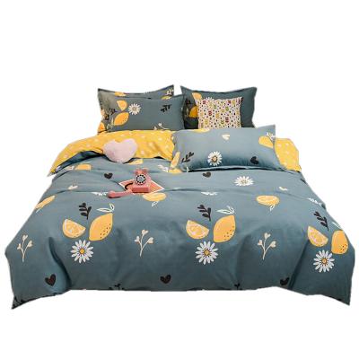 China Hot Selling Price Home Textile Cotton Anti-static Bedding Set Cheap Comforter Bedding Set For Home for sale